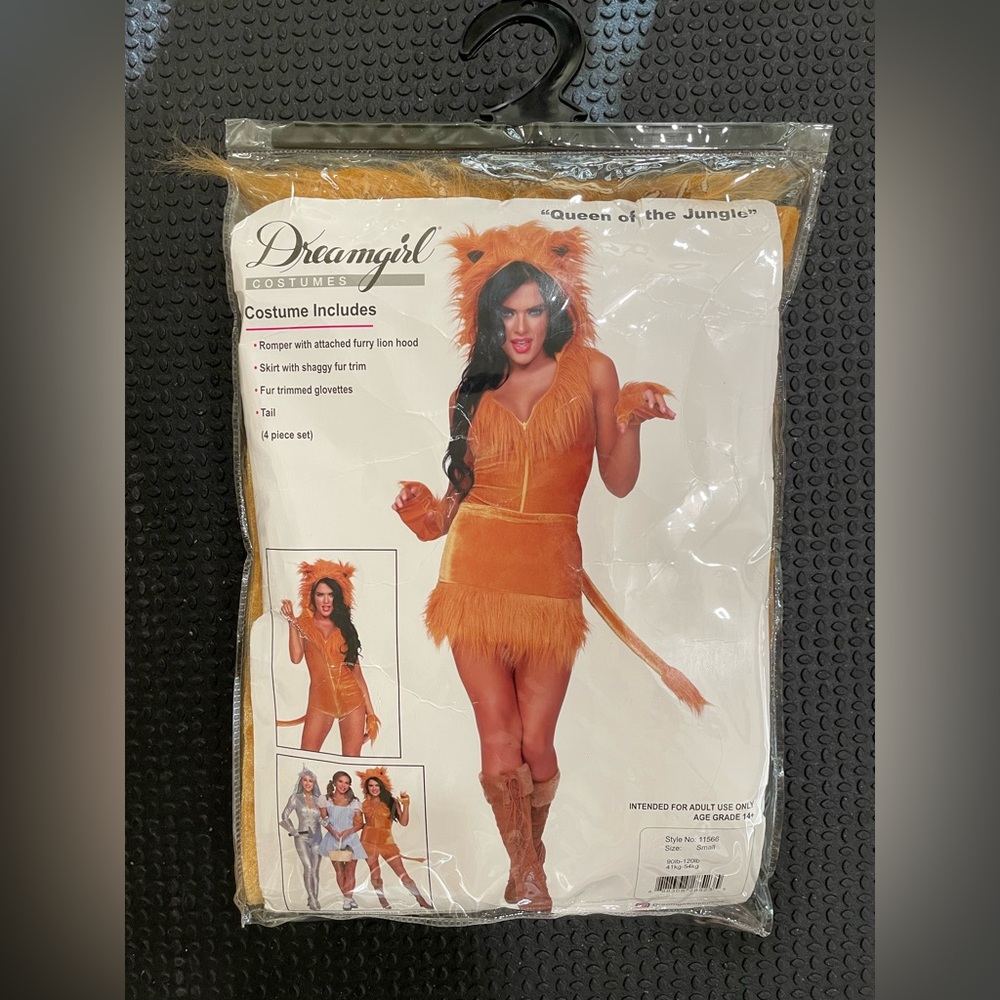 Queen of the jungle lion costume